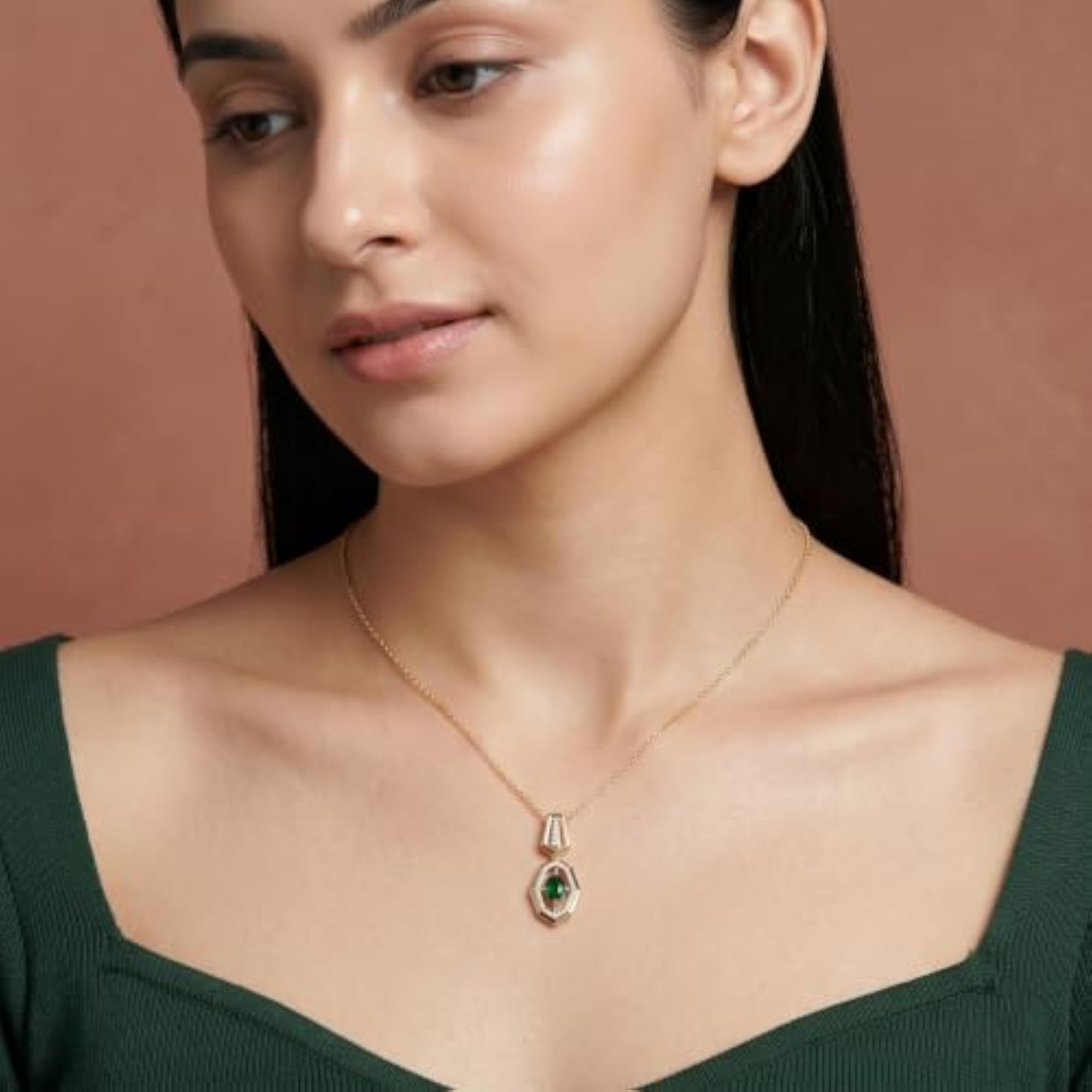 Women's 925 Silver Pendant Necklace, Everlasting Love Symbol